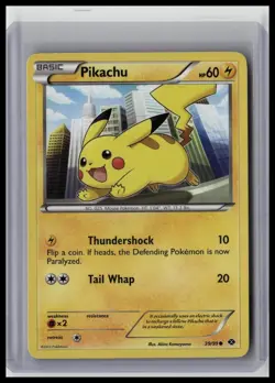 Pikachu - Next Destinies 39/99 Common Non-Holo Pokemon TCG - Image 1