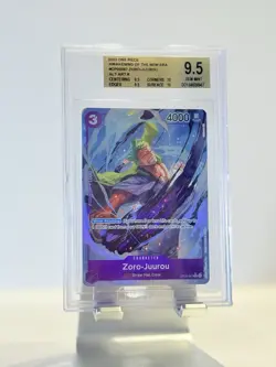 Zoro-Juurou Alternate Art #OP05-067 BGS 9.5 - One Piece Awakening Of The New Era - Image 1