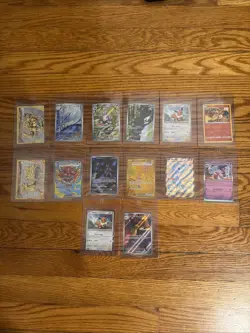 14 Card Pokemon Lot Ft 151 IRS SIR Mask And More All Near Mint - Image 1