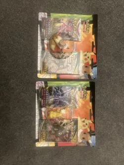 Pokemon TCG Back to School Pikachu & Eevee Blister Set Evolving Skies (2) - Image 1