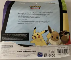 Pokemon TCG: Back to School Eraser Blister Eevee & 2 Booster Packs - Read Desc - Image 3