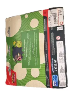 Pokemon 2023 Back To School Eraser Blister - LECHONK With 2 Sealed Booster Packs 820650852497 - Image 4