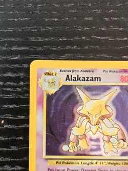 Alakazam 1/102 Rare Holo Pokemon Card Base Set Pokemon TCG - Image 2
