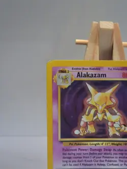 Alakazam 1/102 Pokemon Card TCG Base Set Unlimited Holo - Image 3