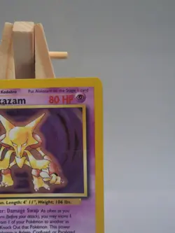 Alakazam 1/102 Pokemon Card TCG Base Set Unlimited Holo - Image 4