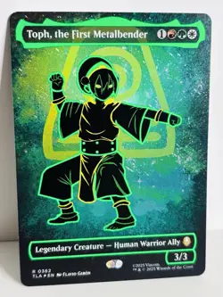 Toph, The First Metalbender (Borderless 362) Neon Ink Foil - Image 2