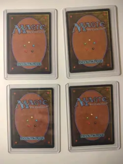 Unlimited Edition Magic the Gathering MTG Card 4 Card Lot Vintage Old-School - Image 2