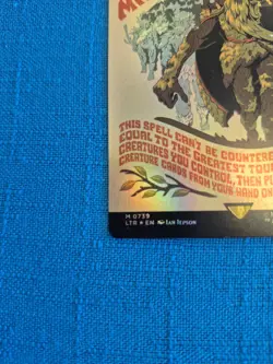 MTG Last March of the Ents POSTER FOIL #739 LOTR Lord of the Rings Magic - Image 4