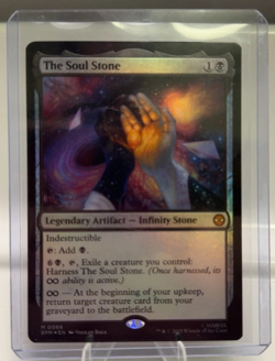 The Soul Stone - 0066 - FOIL - MtG Magic Marvel Spider-Man M/NM - - Image 1