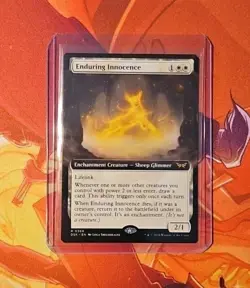 1x Enduring Innocence, Extended Art, Duskmourn, Magic MTG NM - Image 1