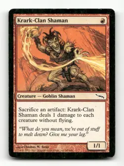 Krark-Clan Shaman Mirrodin #98 Magic the Gathering - Image 1