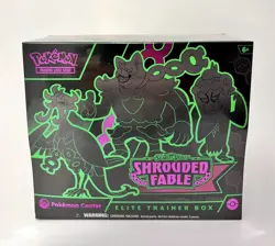 Shrouded Fable Pokemon Center Elite Trainer Box ETB Sealed Scarlet & Violet - Image 1