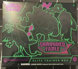 Pokemon Scarlet & Violet Shrouded Fable Pokemon Center Exclusive ETB Sealed New - Image 1