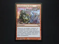 Confusion in the Ranks NM/LP [Mirrodin] Mtg Magic Free Tracking! - Image 1