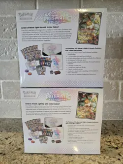 Pokemon Prismatic Evolutions Elite Trainer Box Factory Sealed 2x ETBs LOT OF 2 - Image 3