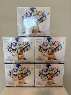 Pokemon Prismatic Evolutions Elite Trainer Box ETB Factory Sealed Lot of 5 - Image 1