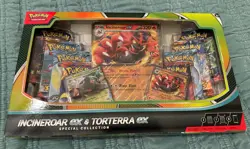Pokemon Incineroar ex and Torterra ex Special Collection - Image 1