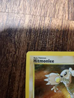 Pokemon TCG Hitmonlee 7/62 Fossil Unlimited Holo Rare WOTC Vintage 1999 - Image 2