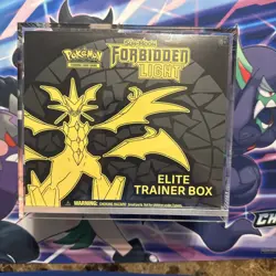 Pokemon TCG Sun & Moon Forbidden Light Elite Trainer Box Factory Sealed ETB MINT - Image 1