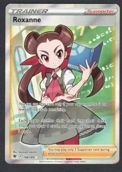Pokemon Roxanne (Full Art) SWSH10: Astral Radiance #188/189 NM - Image 1