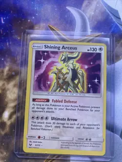 Pokemon TCG Shining Arceus Shining Legends Holo Rare Card 57/73 - Image 1