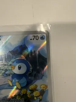 Pokemon TCG - Piplup 98/94 - Phantasmal Flames Illustration Rare - NM - Image 3