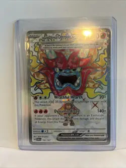 Hearthflame Mask Ogerpon ex Twilight Masquerade Ultra Rare 192/167 Pokemon TCG - Image 2