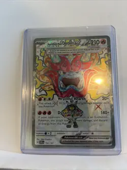 Hearthflame Mask Ogerpon ex Twilight Masquerade Ultra Rare 192/167 Pokemon TCG - Image 3