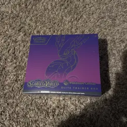 Scarlet and Violet Base Set Pokemon Center Exclusive ETB (Miraidon) New - Image 1
