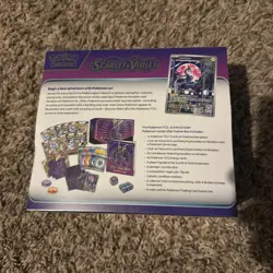 Scarlet and Violet Base Set Pokemon Center Exclusive ETB (Miraidon) New - Image 3