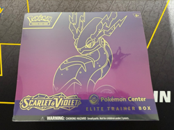 Scarlet and Violet Base Set Pokemon Center Exclusive ETB (Miraidon) New - Image 1