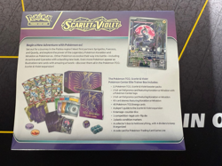 Scarlet and Violet Base Set Pokemon Center Exclusive ETB (Miraidon) New - Image 2