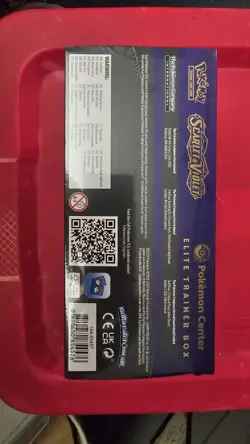 Scarlet and Violet Base Set Pokemon Center Exclusive ETB Miraidon Art SEALED - Image 2