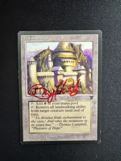 SIGNED MTG Bryon Wackwitz Artist Proof - Hammerheim (Legends) - Image 1