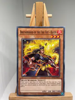 Brotherhood Of The Fire Fist - Raven - OP12-EN014 - LP - YuGiOh - Image 1