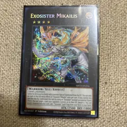 Exosister Mikailis-Prismatic Secret Rare - 1st Edition - MP23-EN256 - 25th An... - Image 1