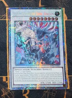 YUGIOH Ecclesia and the Dark Dragon (BPRO-EN041) Starlight Rare 1st Edition NM - Image 1