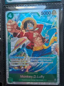 One Piece Card Game Monkey.D.Luffy PRB02-005 The Best SR English Foil tcg - Image 1