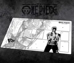 One Piece Playmat Roronoa Zoro OPCG TCG CCG Play Trading Card Game Mat Mouse Pad - Image 1
