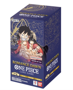 Bandai One Piece Card Game Romance Dawn OP-01 Booster Box KOREAN NEW SEALED - Image 1