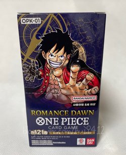 Bandai One Piece Card Game Romance Dawn OP-01 Booster Box KOREAN NEW SEALED - Image 2