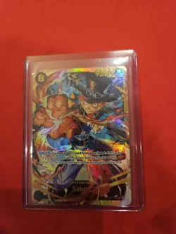 Sabo OP07-118 SEC - One Piece TCG - English Card Near-Mint Secret Rare - Image 1