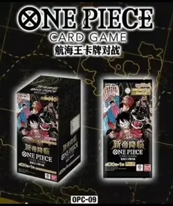 One Piece Card Game Chinese OP-09 OP09 Booster Box Sealed Case The New Emperor - Image 2