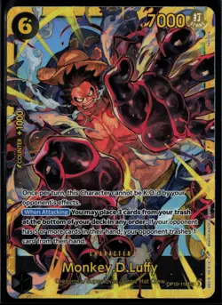 Monkey.D.Luffy (118) OP10-118 Royal Blood Secret Rare One Piece - Image 1