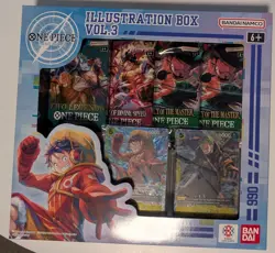 One Piece Card Game Illustration Box Vol. 3 / Vol. 4 - Sealed New - Image 2