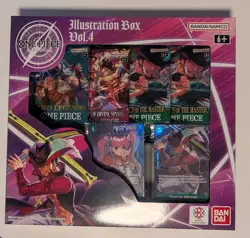 One Piece Card Game Illustration Box Vol. 3 / Vol. 4 - Sealed New - Image 4