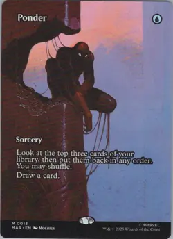 Ponder (Borderless) M Marvel Universe Eternal-Legal 13 NM - Image 1