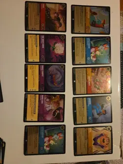 Disney Lorcana Lot Of 30 ( Sr, Rares, Foils) Foils First Picture - Image 1