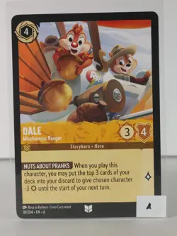 Dale - Mischievous Ranger - Azurite Sea - 18/204 - Lorcana singles - Uncommon - Image 2