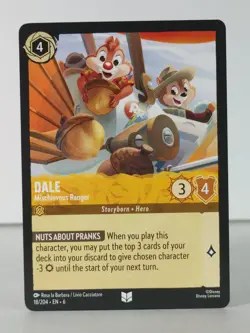 Dale - Mischievous Ranger - Azurite Sea - 18/204 - Lorcana singles - Uncommon - Image 3